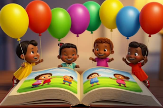 do children book illustrations and book formatting
