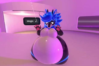 custom furry vrchat avatar anime character vtuber model avatar facial tracking