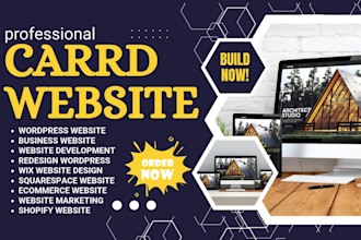 design carrd landing page redesign portfolio one page website custom template