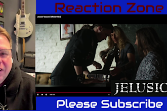create an authentic youtube reaction video