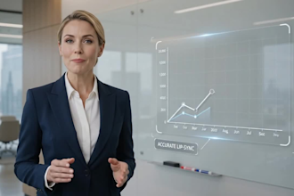 create realiastic ai talking spokeperson avatar videos with synthesia voiceover