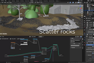 create 3d environments for games and animation in blender