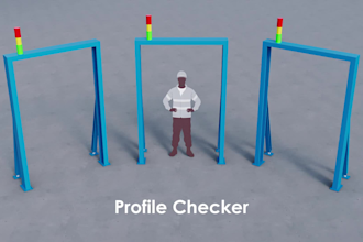 create realistic 3d warehouse automation and conveyor system animation