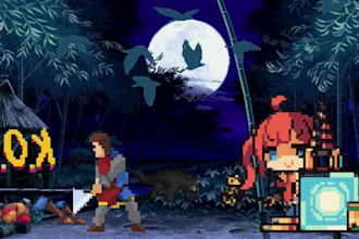 create pixel art animation, sprite sheet, 8bit character and game assets
