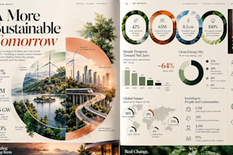 design professional annual reports and business reports