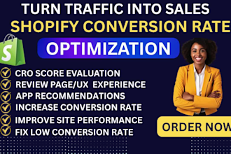 do conversion rate optimization shopify audit shopify cro audit website audit