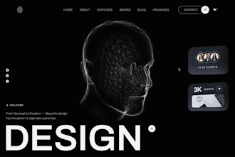 build an interactive 3d animated website with webflow, three js, gsap and webgl