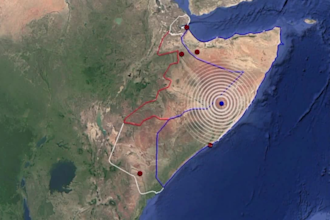 make animation map for location, coordinate, signal