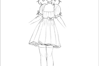 anime digital illustration no ia