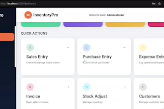 give and customize pos and shop management system