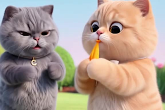 create ai cat, animal shorts videos for youtube automation