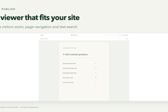 organize your wix pdfs into a styled document library
