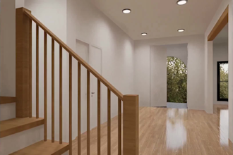 design realistic interior and exterior 3d architecture renderings for house