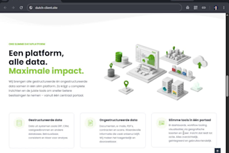 design and develop a modern, responsive wordpress or framer website