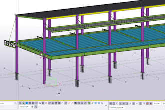 create tekla steel detailing and shop drawings