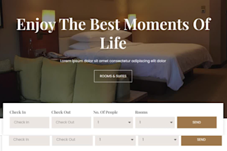 build short term rental website direct booking website design vacation rental