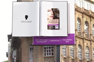 create  billboard, yard sign,signboard banner ads billboard animation anamorphic