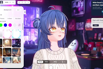 custom 3d ar vtuber avatars with face tracking for streamers, lens studio, arvr
