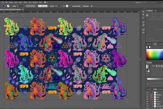 design seamless repeat pattern design