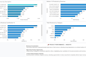 create a power bi shopify sales dashboard to track revenue and profit KPI