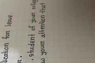 write for you anything with my adorable hand writting