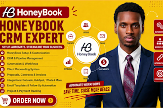 honeybook setup honeybook crm honeybook automation dubsado hubspot 17 hats attio