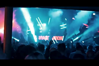 create dj night club, parties, music recaps and concert promo video
