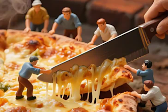create an ai food animation 3d food animation ai miniature