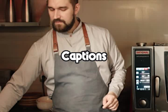 edit viral tiktok reels, youtube shorts with captions and hooks