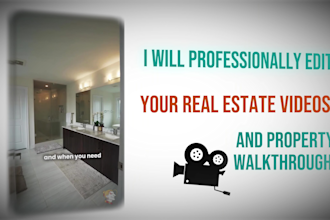 edit your real estate videos and property walkthroughs