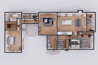 deliver stamped architectural drawings , 2d 3d floor plans