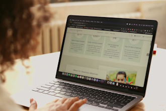 make a animated website