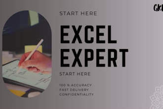 create custom excel spreadsheet with formulas, automation