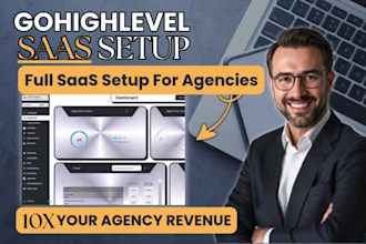 be your gohighlevel expert, gohighlevel support for saas, ghl workflow setup