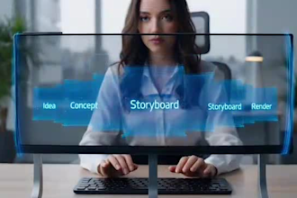 produce custom saas explainer video, saas product demo, ai video with voiceover