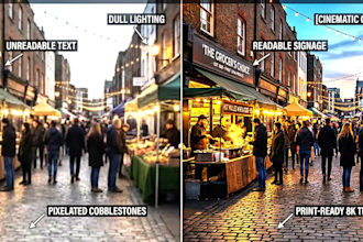 fix ai art and upscale images to high resolution