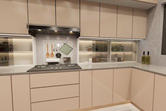 creat a professional 3d architectural walkthrough animation