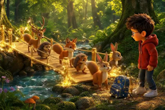 3d pixar style ai animation video ai storytelling 3d ai cartoon animation