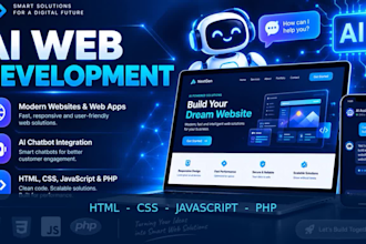 build modern ai powered websites