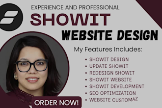 design, fix or update, and SEO optimize your showit website and blog setup