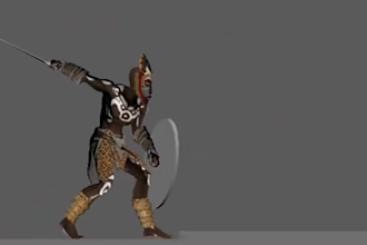 create 3d game character, 3d character modelling, 3d printing and 3d sculpting