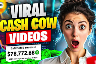 create high CPM viral finance videos and crypto video for youtube channel