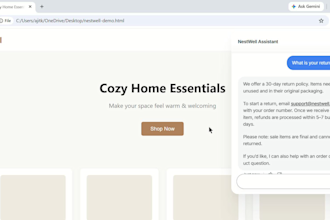 build a custom ai chatbot for your shopify store and website