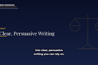prepare court documents, appeals and litigation drafting
