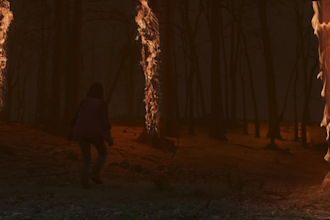 create fire, smoke effects with ai and vfx