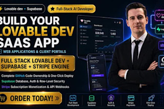 build lovable dev saas app lovable ai developer supabase stripe