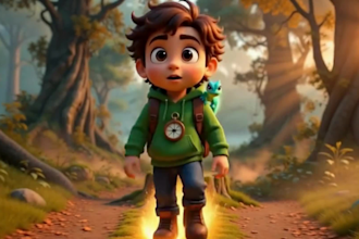 create 2d 3d ai cartoon animation,ai kids storytelling, rhymes and music videos