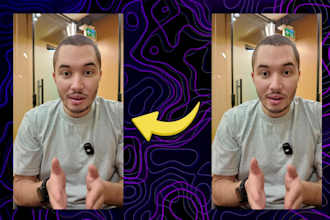 edit talking head shortform videos professionally