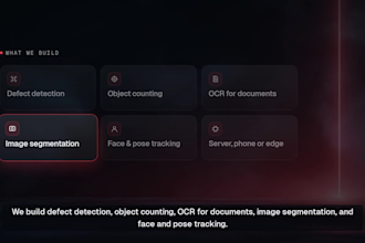 build custom computer vision models for object detection and image analysis