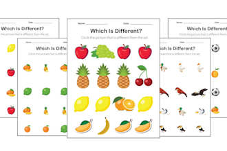 design kids activity books, storybooks, coloring books, and worksheets for kids